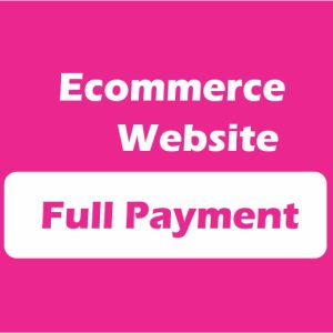 Ecommerce Website(Full Payment) - N95,000